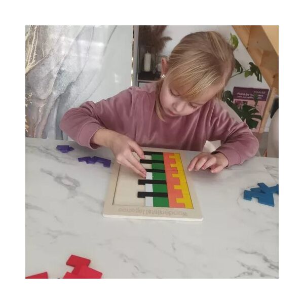 Kruzzel Układanka drewniana- puzzle/ Kruzzel 22667