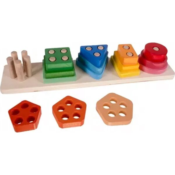 Kruzzel Sorter- układanka drewniana Kruzzel 22492