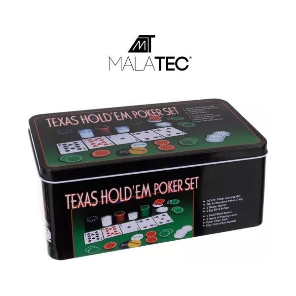 Malatec Zestaw do pokera TEXAS 23539