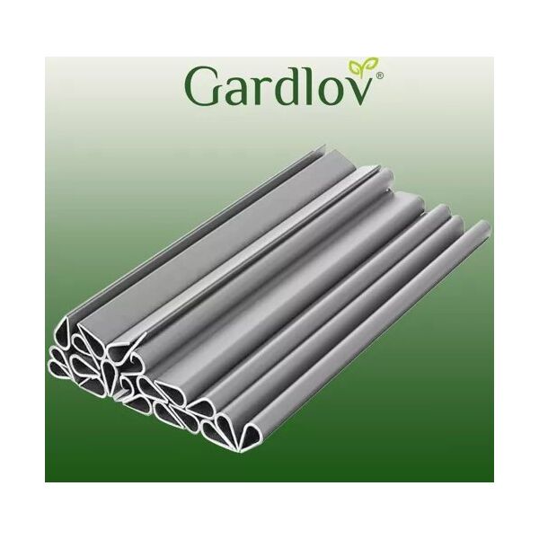 Gardlov Klipsy do taśmy ogrodzeniowej - szare 23710