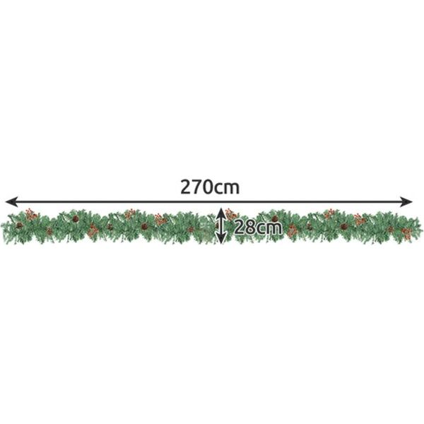 Lampki choinkowe Ruhhy Girlanda choinkowa 2.7m z lampkami LED Ruhhy 22322