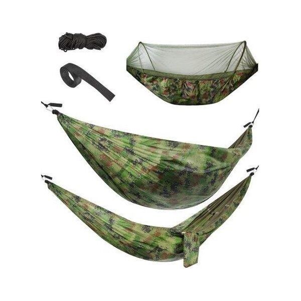 Malatec Hamak turystyczny Santiago Army 260x140cm Net