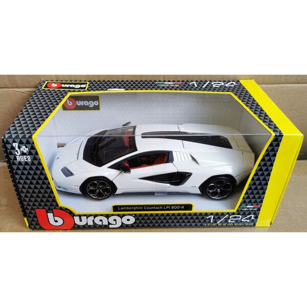 Bburago BBU 1:24 Lamborghini NI Count.800-4 white 21102WT