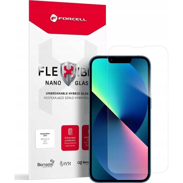 ForCell Forcell Flexible Nano Glass - szkło hybrydowe do iPhone 13 mini