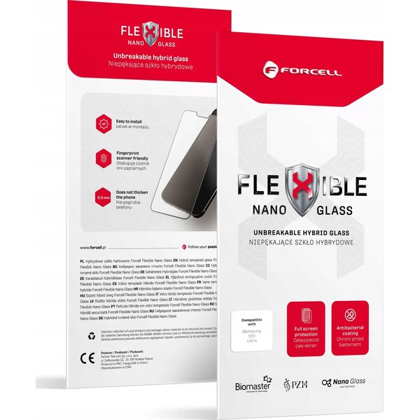 ForCell Forcell Flexible Nano Glass - szkło hybrydowe do Samsung Galaxy S23