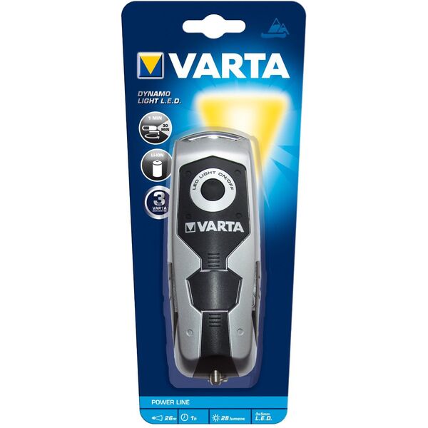 Latarka Varta LED Dynamo Light - 1 szt ( 17680101401 )