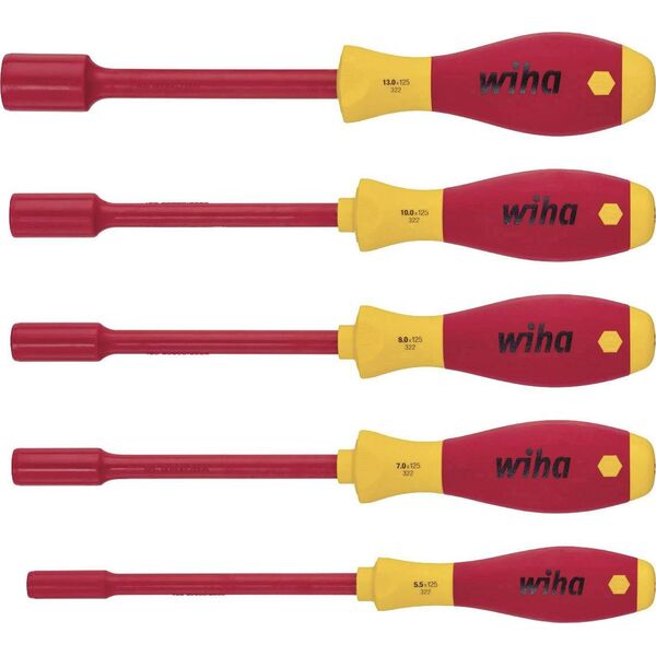 Wiha Zestaw Wkrętaków SoftFinish electric 5 częściowy (29466)