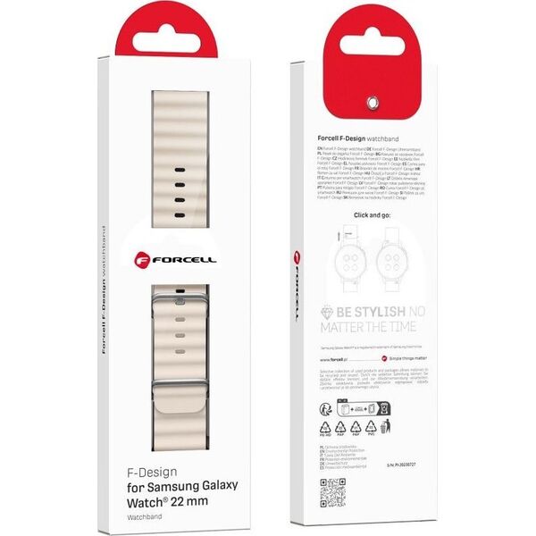 ForCell FORCELL F-DESIGN FS01 pasek do SAMSUNG Watch 22 mm gwiezdny