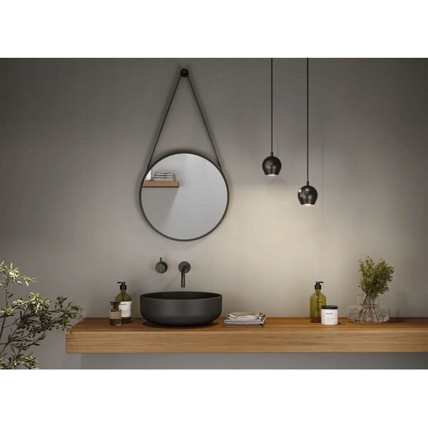 Lampa wisząca Paulmann Oprawa wisząca SHIMA GU10 max.10W IP44 230V czarny / metal