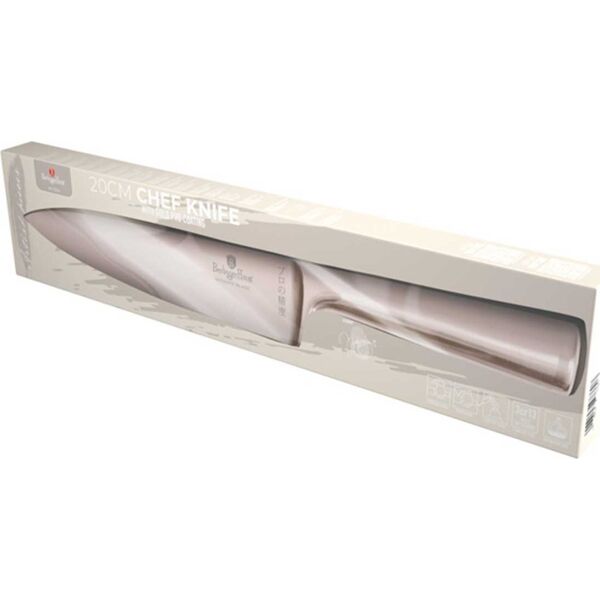 STALOWY NÓŻ SZEFA KUCHNI BERLINGER HAUS 22cm BH-2934 ROSE GOLD