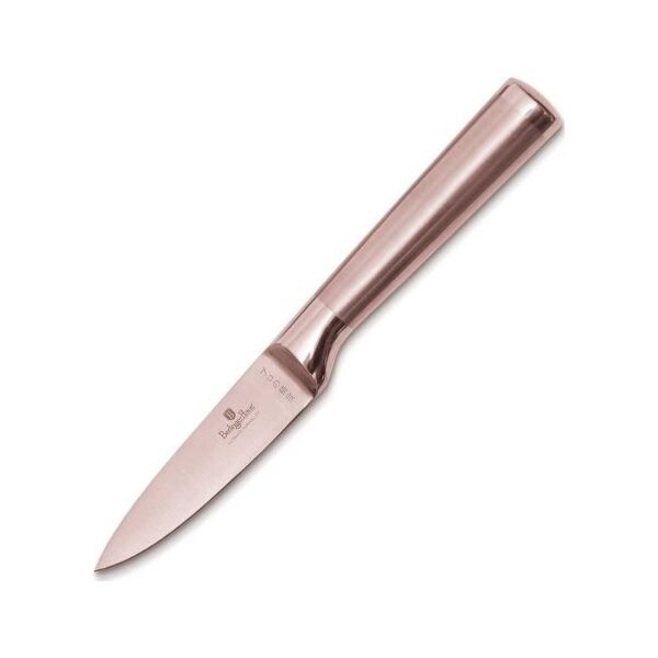 STALOWY NÓŻ DO OBIERANIA BERLINGER HAUS 9,5cm BH-2939 ROSE GOLD