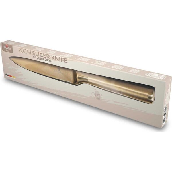 STALOWY NÓŻ DO FILETOWANIA BERLINGER HAUS 22cm BH-2931 GOLD