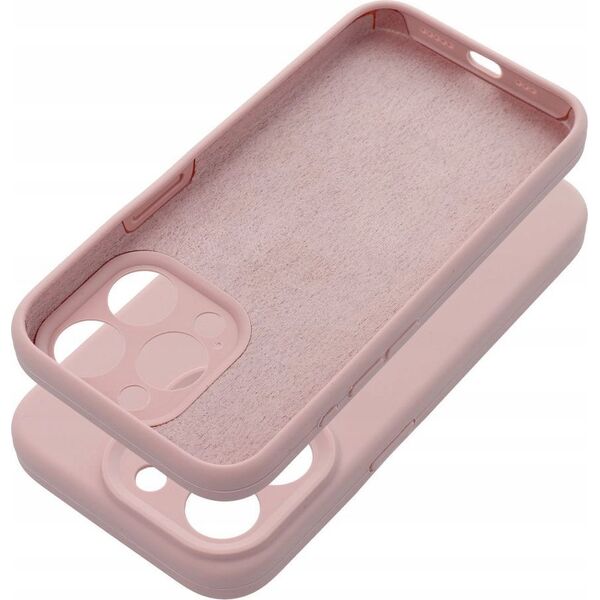 OEM Futerał SILICONE 2mm do IPHONE 15 Pro róż