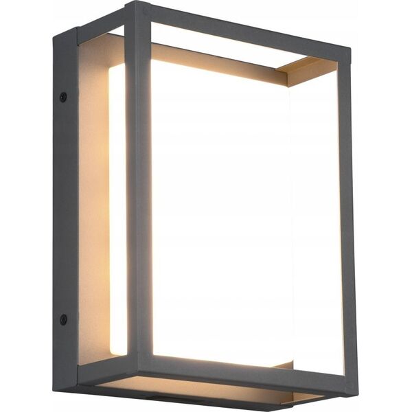DELIGHT Trio Witham 677860142 plafon lampa sufitowa zewnętrzna IP54 1x14W LED 2300-4000K antracytowy