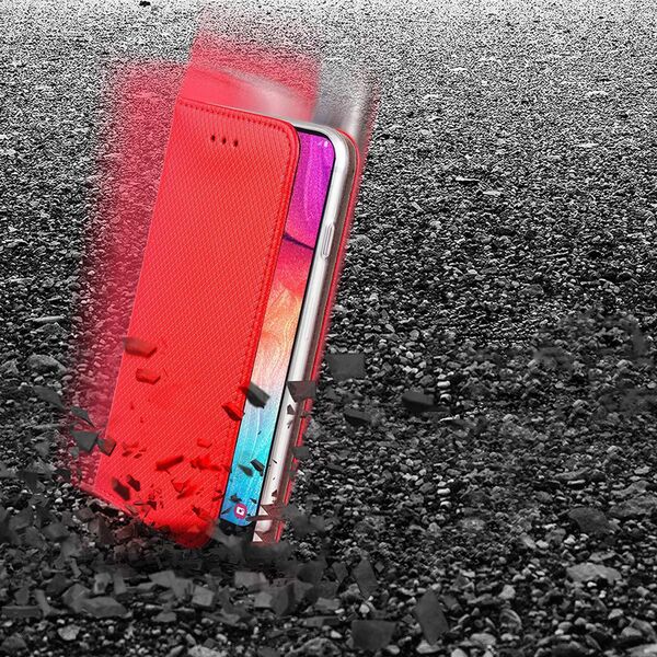 nemo Etui SAMSUNG GALAXY M35 5G Portfel z Klapką Flip Magnet czerwone