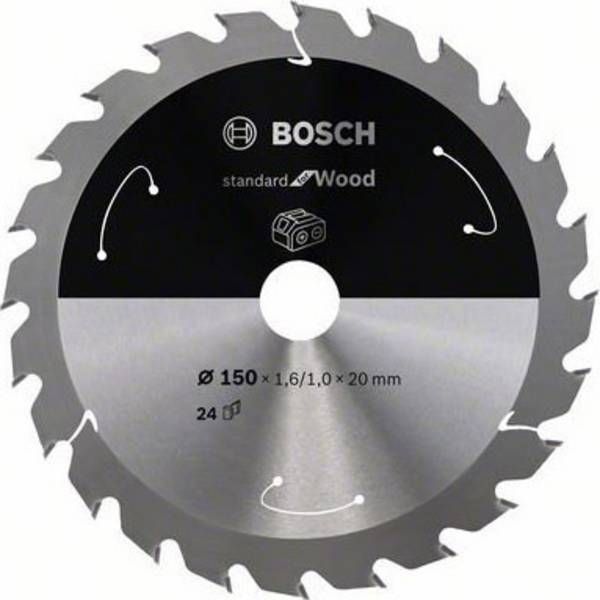 Bosch piła Standard Wood Accu 165x20x12z (2608837684)