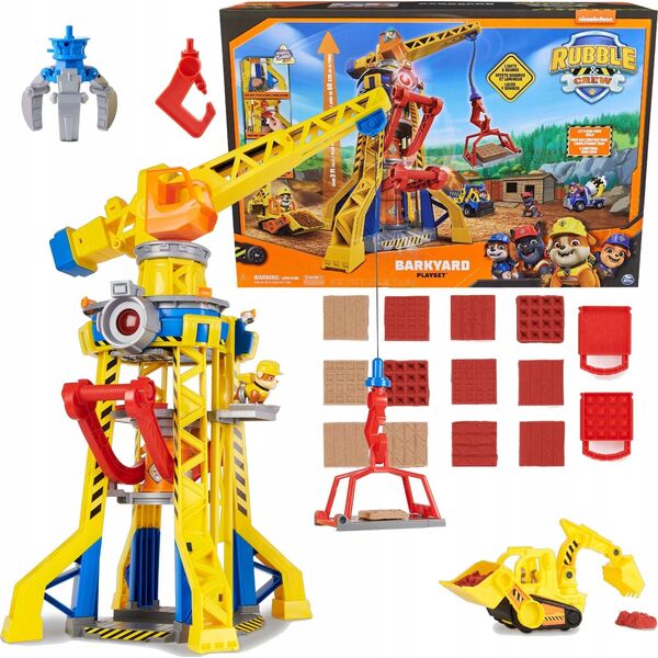 Usorteret Rubble & Crew Bark Yard Crane Tower Playset