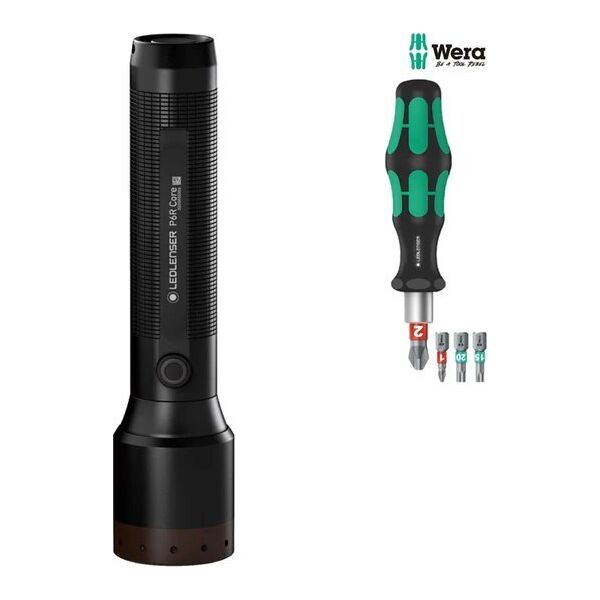 Latarka Ledlenser Latarka Ledlenser P6R Core + zestaw WERA