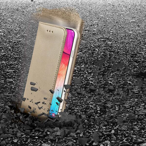 nemo Etui SAMSUNG GALAXY M35 5G Portfel z Klapką Flip Magnet złote