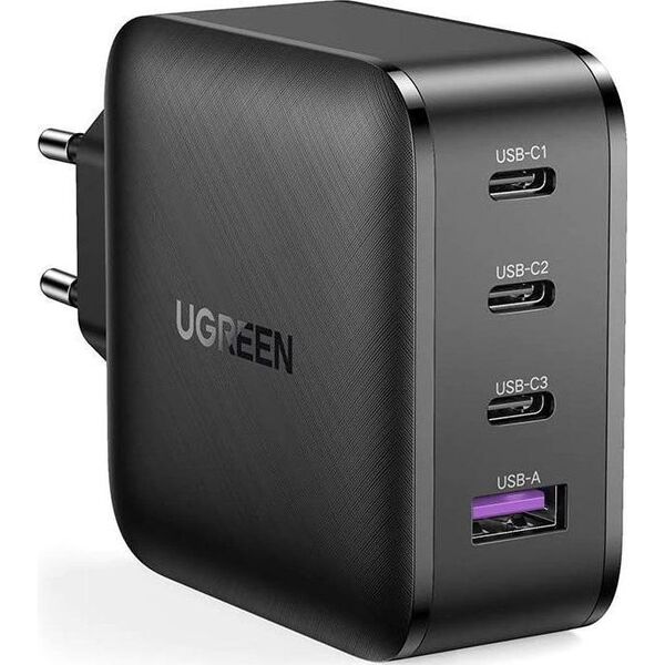 Ładowarka Ugreen CD224 1x USB-A 3x USB-C  (70774)