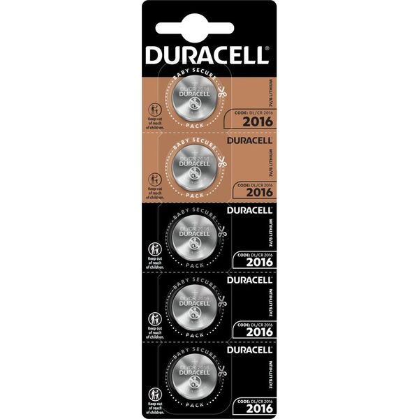 Duracell Bateria CR2016 5 szt.