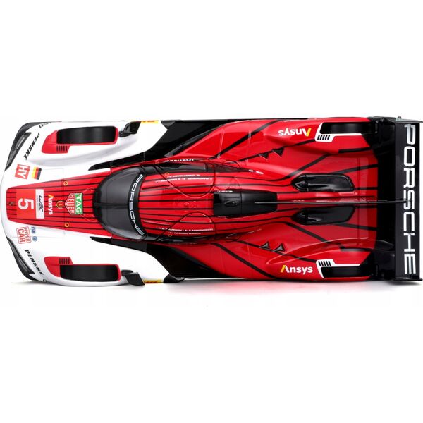 BBU 1:24 Racing Porsche 963 white/red 28022 80223