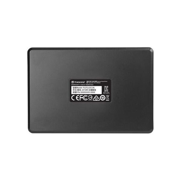 Dysk zewnętrzny HDD Transcend 25C3N 2TB Antracyt (TS2TSJ25C3N)