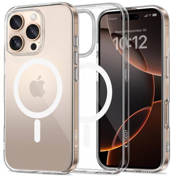 Case IPHONE 16 PRO Tech-Protect FlexAir MagSafe Clear transparent 5906302371839