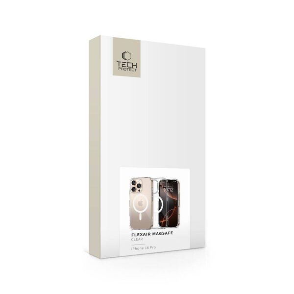 Case IPHONE 16 PRO Tech-Protect FlexAir MagSafe Clear transparent 5906302371839