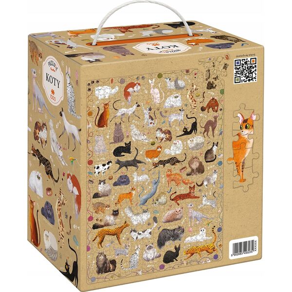 NICI Puzzlove CzuCzu Koty 1000 elementów