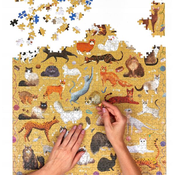 NICI Puzzlove CzuCzu Koty 1000 elementów