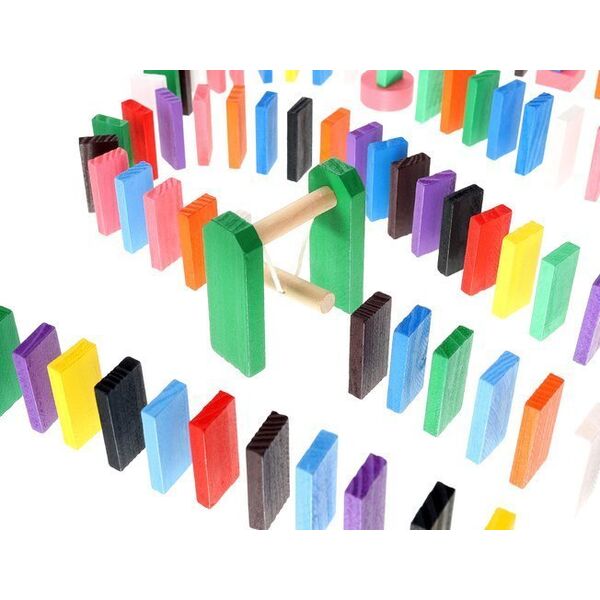 Kruzzel Domino drewniane 1080 el