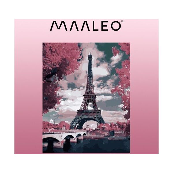 Maaleo MALOWANIE PO NUMERACH 40X50CM- WIEŻA MAALEO 22784