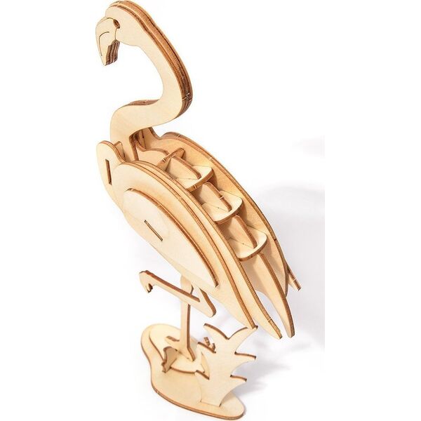 Little-Story Little Story Drewniane Puzzle Model 3D - Flaming