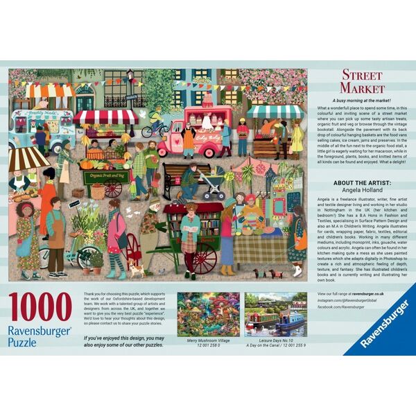 Ravensburger Puzzle 1000 elementów Jarmark Ravensburger Polska