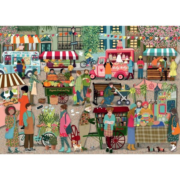 Ravensburger Puzzle 1000 elementów Jarmark Ravensburger Polska