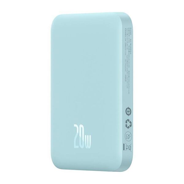 Powerbank Baseus Magnetic Mini 6000mAh 20W (blue) 6932172626129