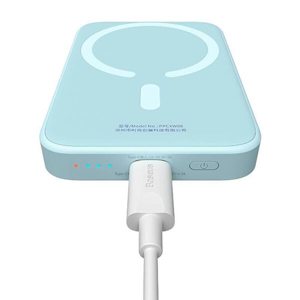 Powerbank Baseus Magnetic Mini 6000mAh 20W (blue) 6932172626129
