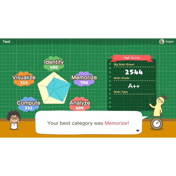 Big Brain Academy: Brain vs Brain Nintendo Switch