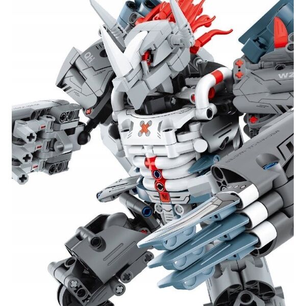 Mentor IM.MASTER Mecha wojownik srebny 965el 6822 41070