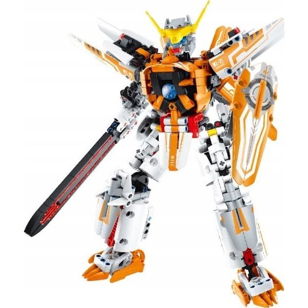 Mattel IM.MASTER Mecha wojownik żółty 833el 6821 41063