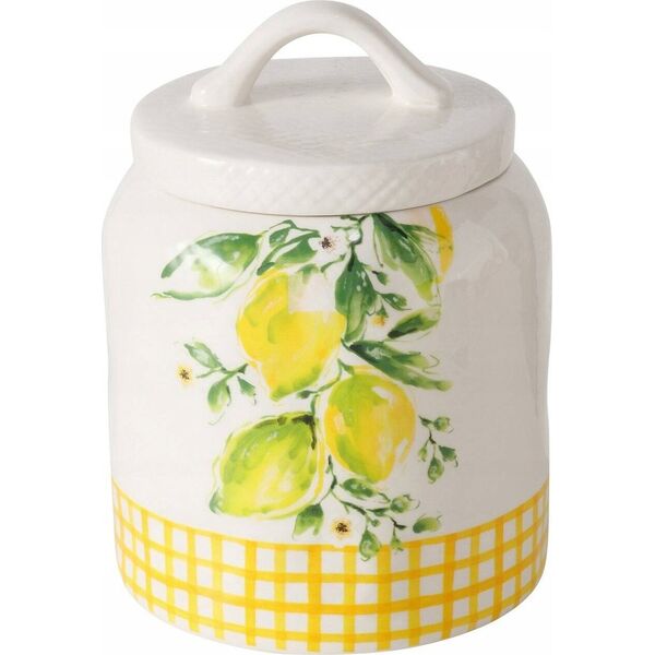 Ceramiczny pojemnik kuchenny w cytryny, LEMONY