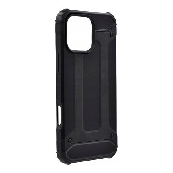 Etui Hybrid Armor pancerne na iPhone 16 Pro - czarne