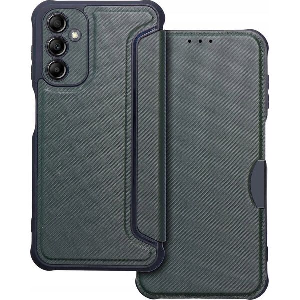 OEM Kabura RAZOR Book do SAMSUNG A55 5G ciemnozielony