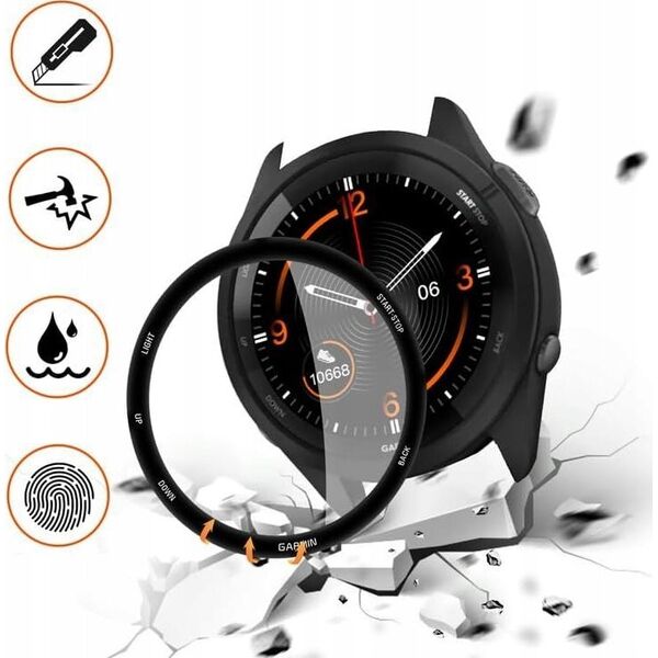 2x Wozinsky Full Glue Garmin Forerunner 265 (46 mm)