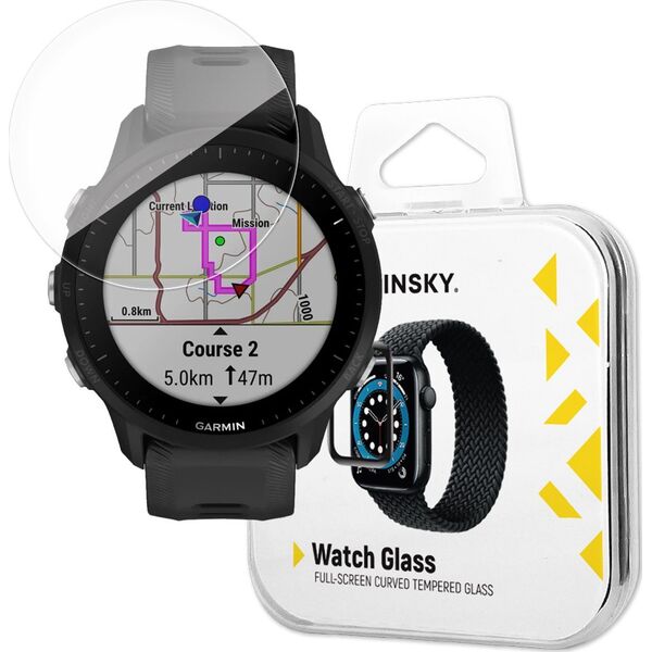 2x Wozinsky Full Glue Garmin Forerunner 165