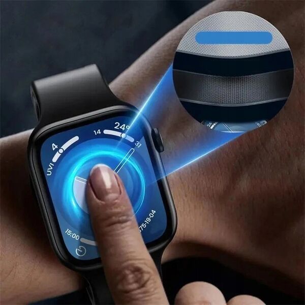 Szkło hartowane Wozinsky Full Glue do Apple Watch Series 10 46mm (2 szt.)