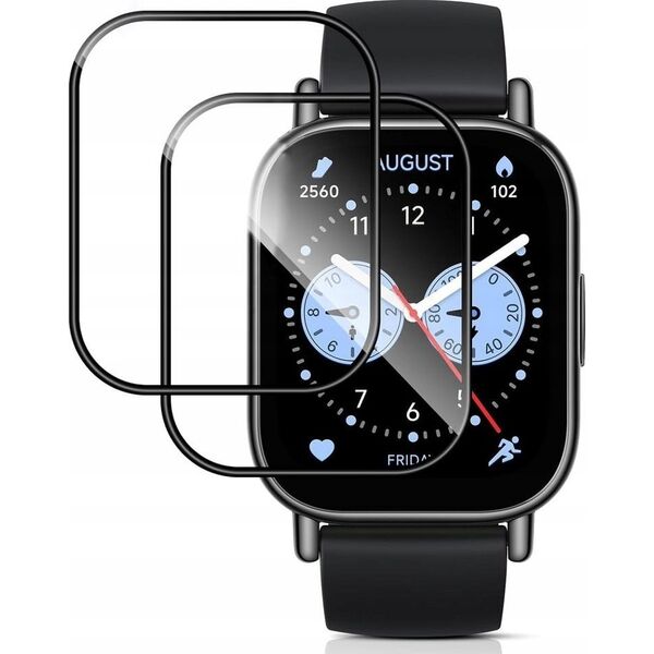 Szkło hartowane Wozinsky Full Glue do Xiaomi Redmi Watch 5 Lite (2 szt.)