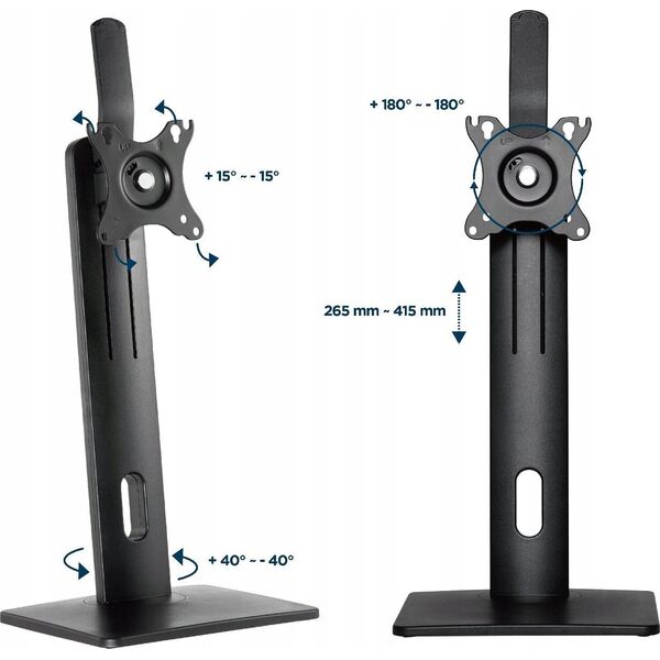 Gembird Stojak biurkowy na monitor 17" - 32" (MS-D1-01)