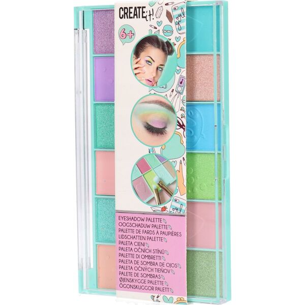 Create it! CREATE IT! paleta cieni d/powiek ziel 84518C 08762